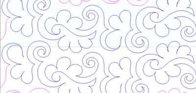 FE010 feather lace