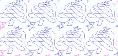 SE001 christmas tree doodle