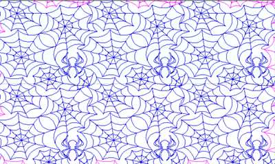 SE008 spider in web