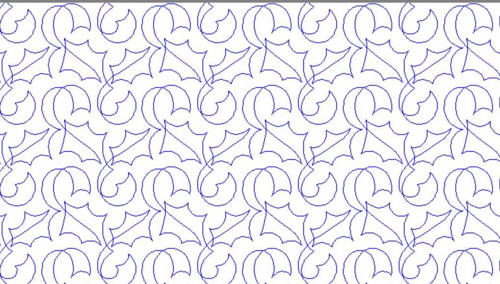 SE015 holly ribbon