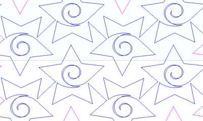 ST003 star & swirls