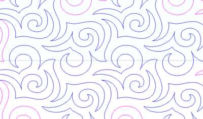 SW009 swirl cobalt